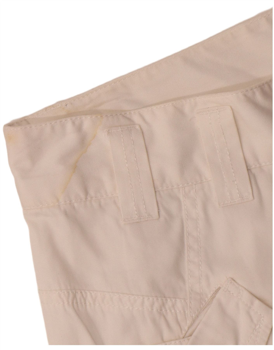 Pantalones Cortos Cargo Diesel Mujer W28 Algodón Blanco Mediano