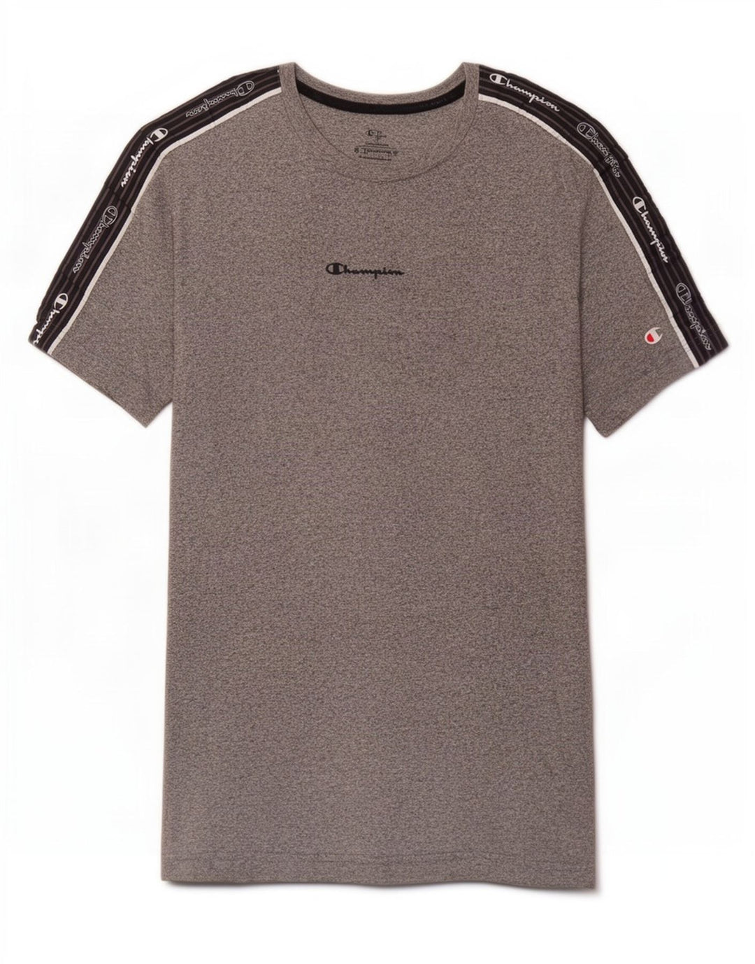 Champion Camiseta Gráfica Para Hombre Top Gris Medio Colorblock
