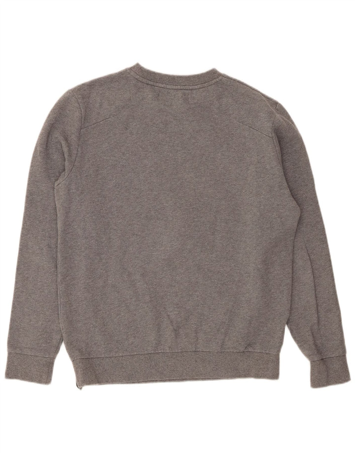 Calvin Klein Jeans Hombre Sudadera Gráfica Jumper Gris Medio Moteado