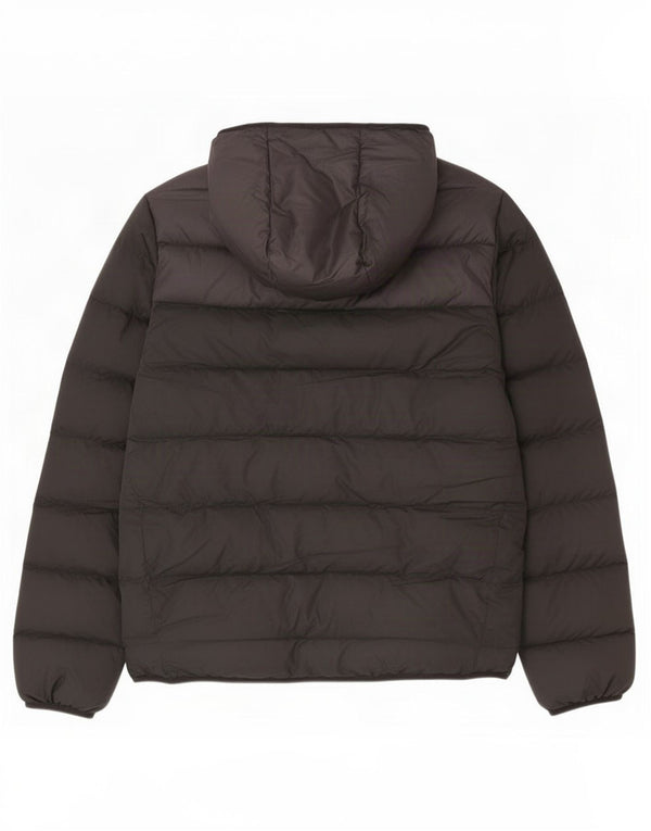 Nike Chaqueta acolchada con capucha para hombre UK 36 Small Poliéster negro