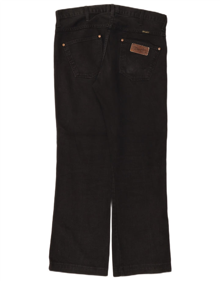 Wrangler Vaqueros Dayton Bootcut para hombre W33 L31 Algodón negro
