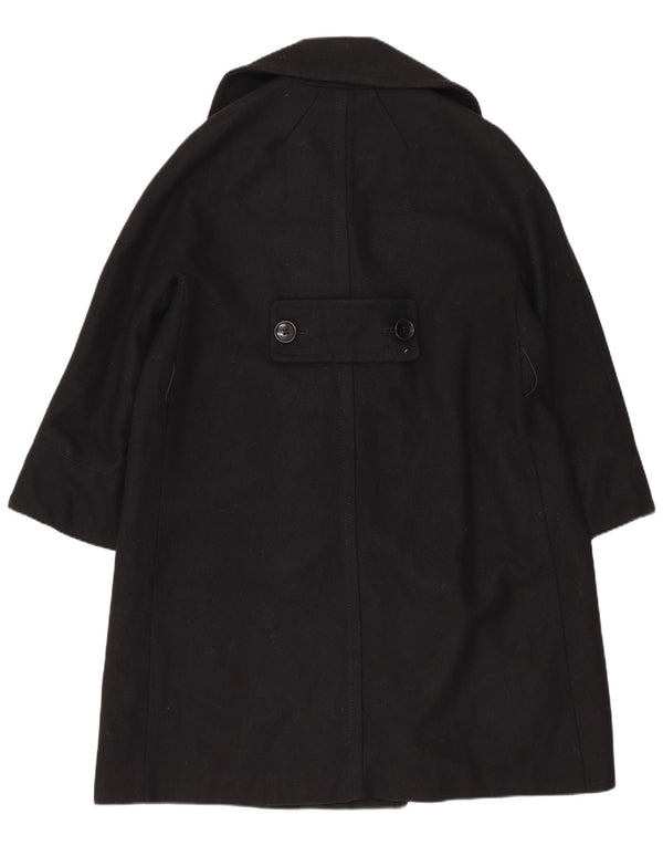 Dolce & Gabbana Abrigo extragrande con doble botonadura para mujer IT 38 XS Lana negra