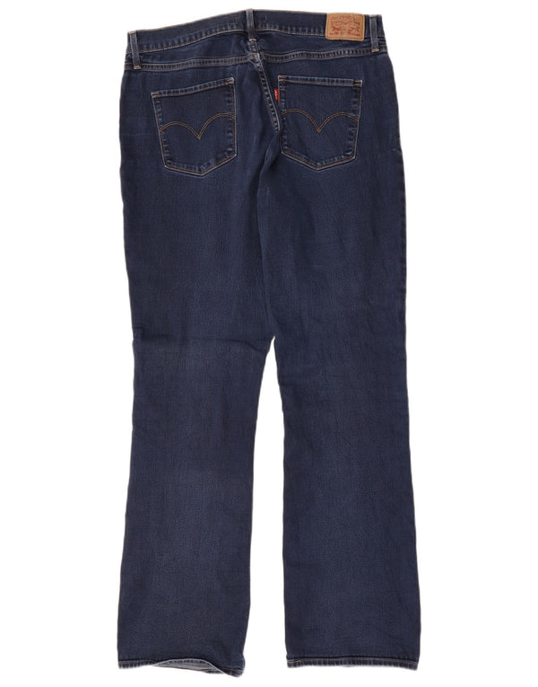 Levi's Mujer 315 Shaping Bootcut Jeans W32 L31 Algodón Azul Marino