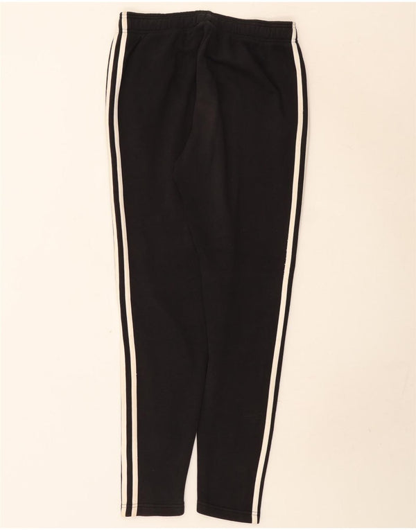 Adidas Mens Tracksuit Trousers Medium Black Cotton