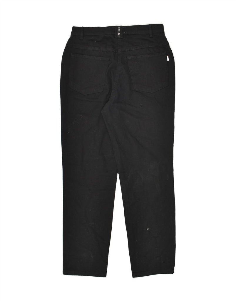 MAXIME Womens Tapered Jeans UK 16 Large W32 L28  Black Cotton | Vintage Maxime | Thrift | Second-Hand Maxime | Used Clothing | Messina Hembry 