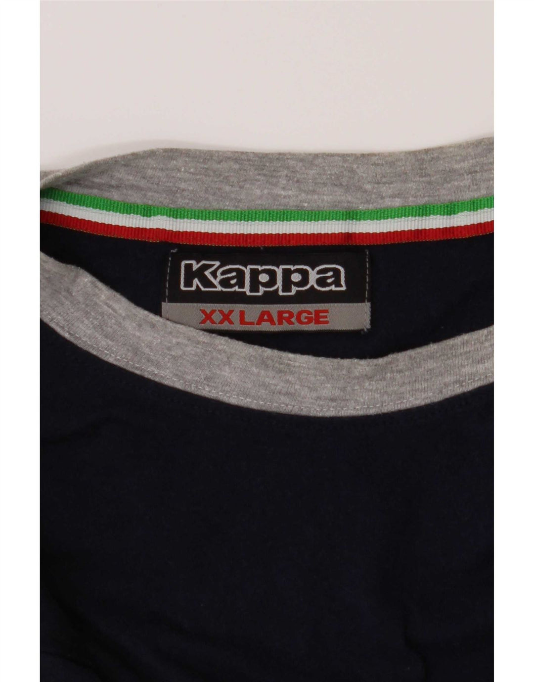 Kappa Camiseta Hombre Top 2XL Azul Marino