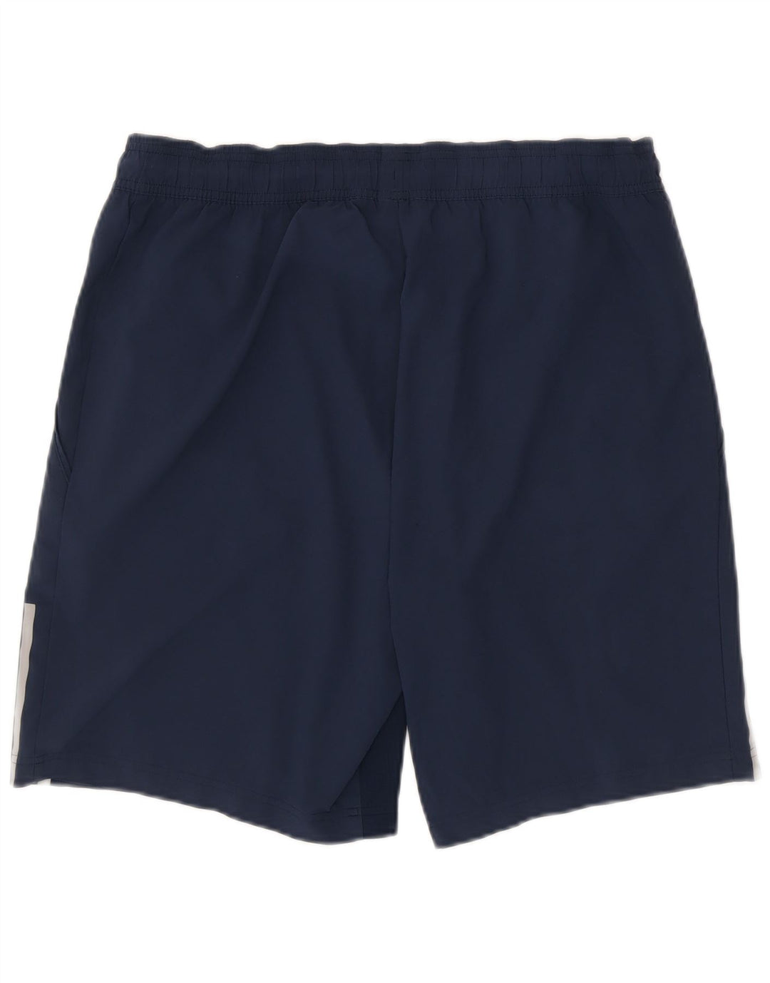 Adidas - Pantalones cortos deportivos para hombre, talla grande, poliéster, color azul marino