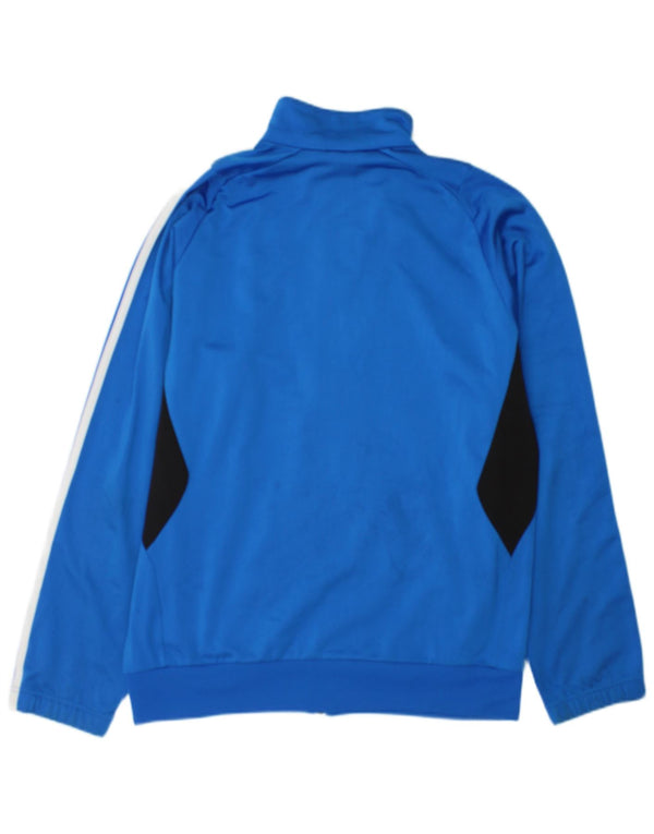 Adidas Hombre Chándal Top Jacket Azul Medio Colorblock Poliéster