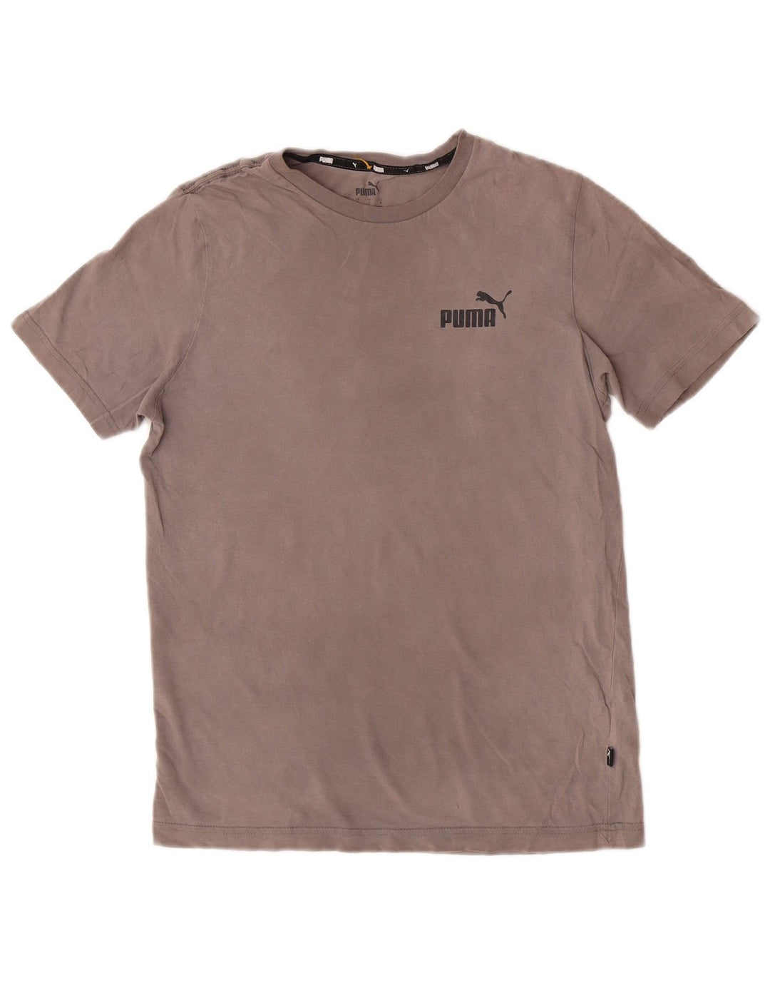 Camiseta Puma Hombre Top Small Gris Algodón