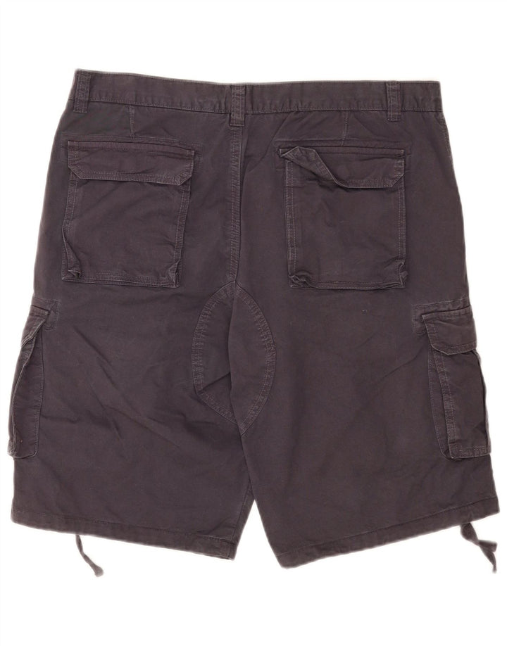 Pantalones cortos cargo Scout para hombre XL Algodón azul marino