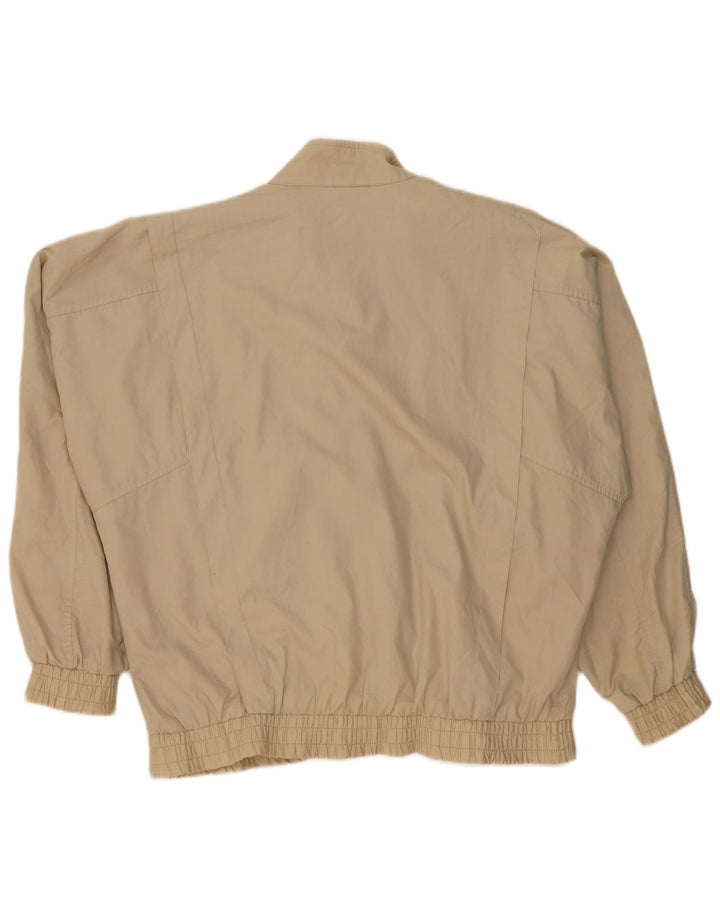 Chaqueta bomber vintage para hombre IT 52 XL Poliéster beige