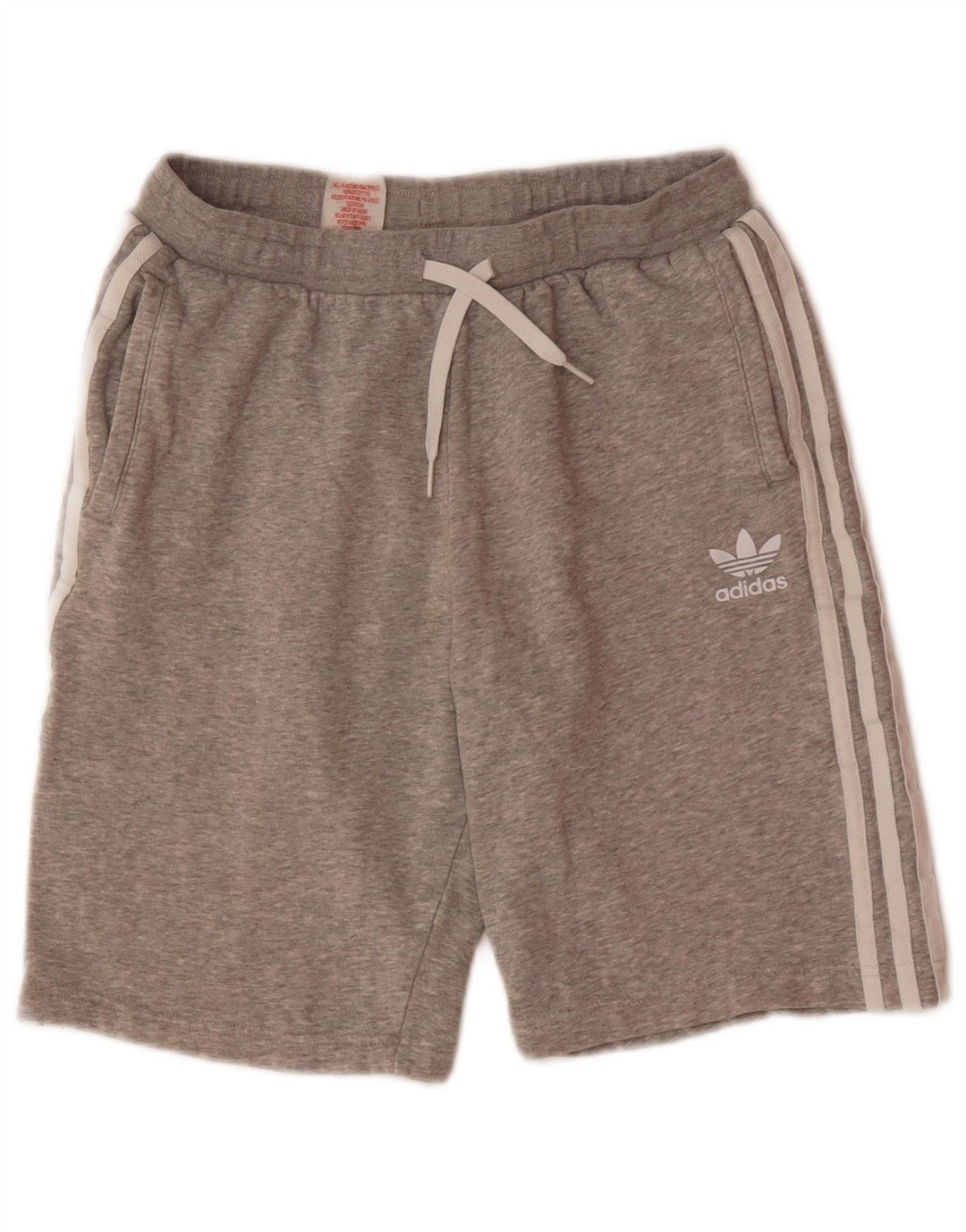 Adidas Pantalones cortos deportivos para niño 15-16 años Gris Algodón