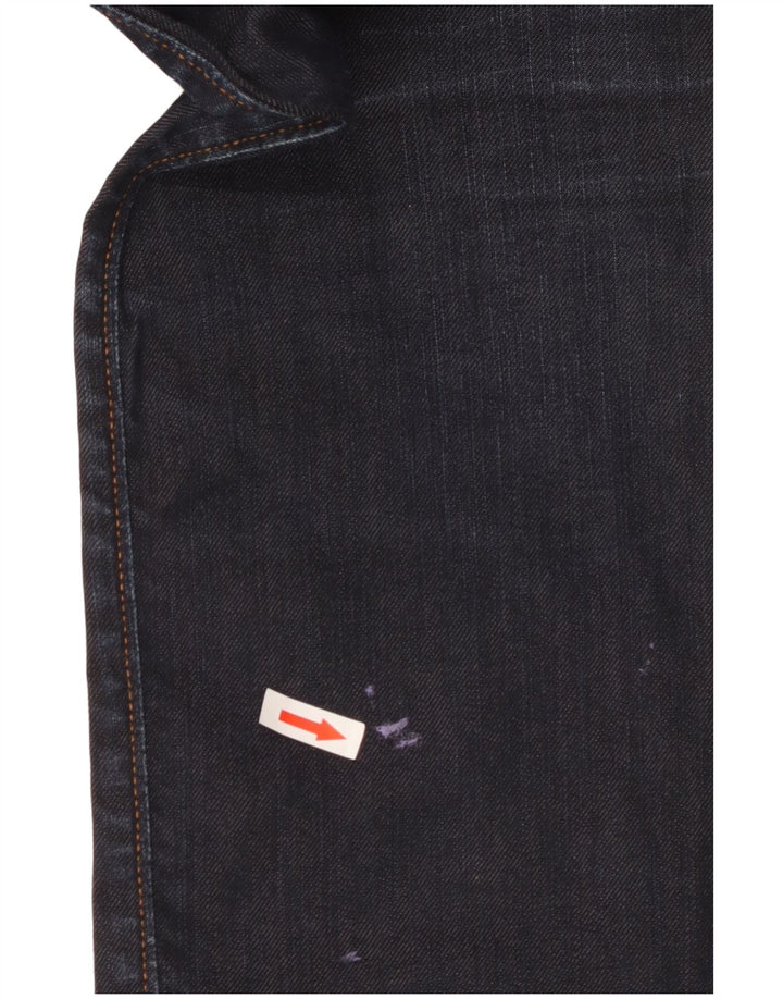 Hugo Boss Jeans rectos para hombre Talla 32 W32 L32 Algodón azul marino