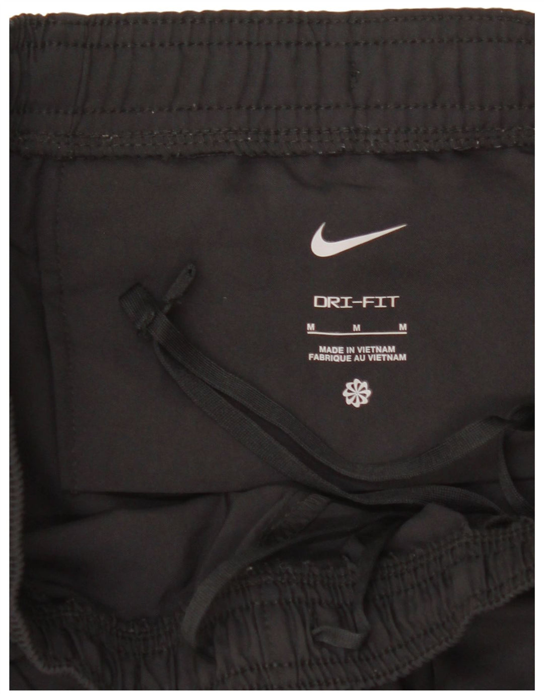 Nike Dri Fit Graphic Pantalones De Chándal Negro Mediano Geométrico