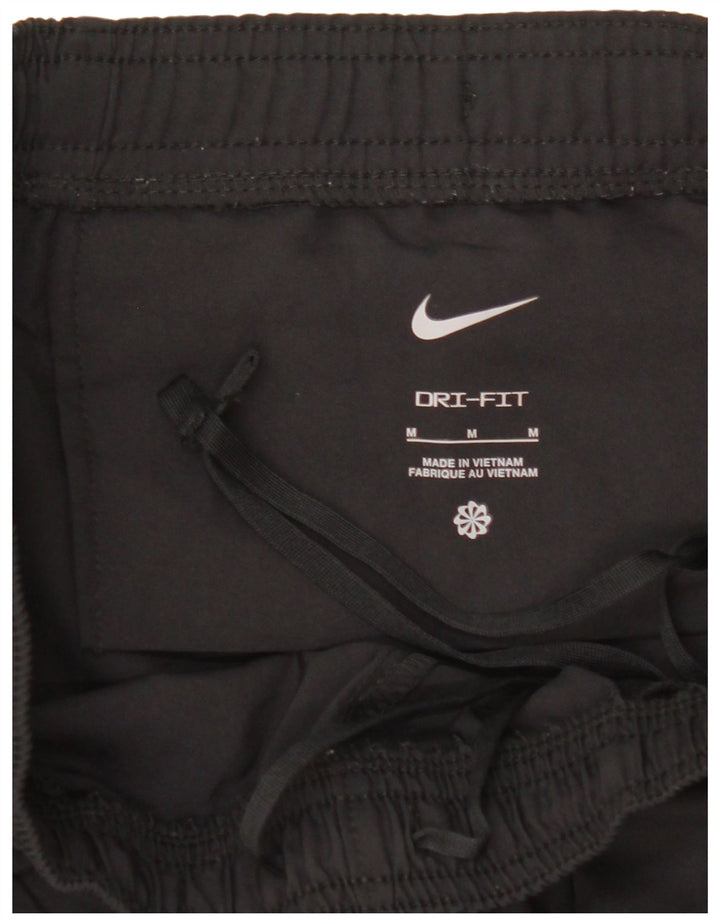 Nike Dri Fit Graphic Pantalones De Chándal Negro Mediano Geométrico