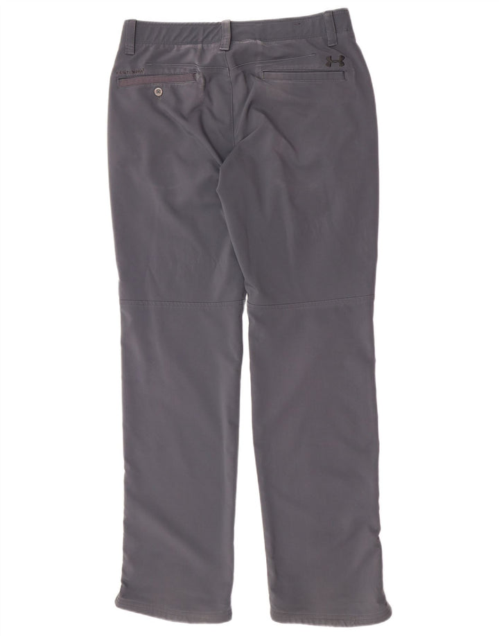 Under Armour Pantalón chino regular para hombre W34 L34 Poliéster gris