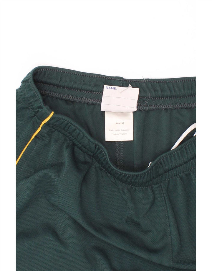 Champion Shorts deportivos para niño 11-12 años Verde Poliéster