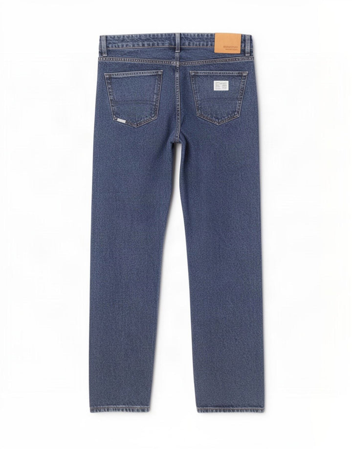 Superdry Vaqueros Rectos Para Hombre W32 L32 Algodón Azul
