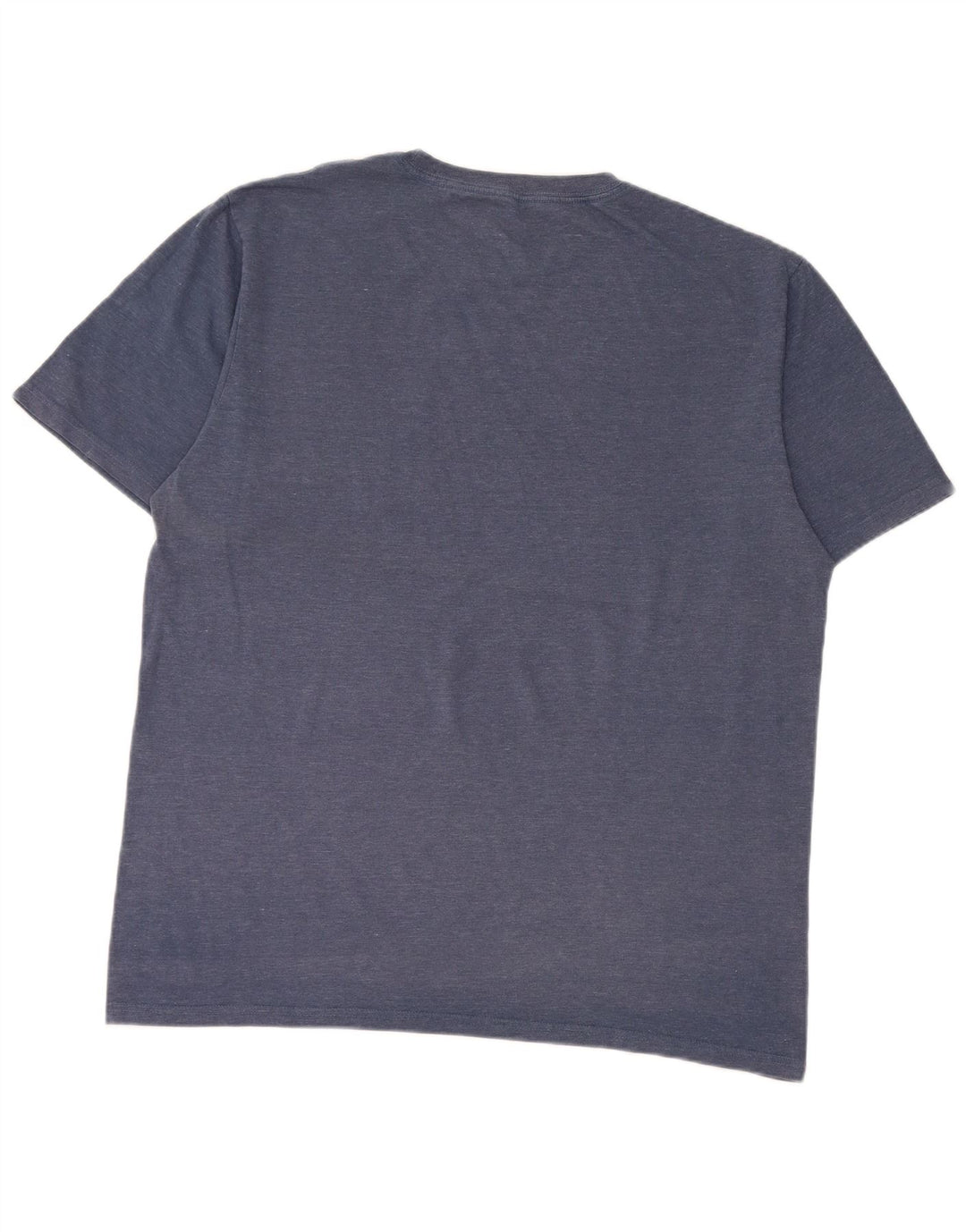 Camiseta Converse Hombre Top Grande Azul Algodón
