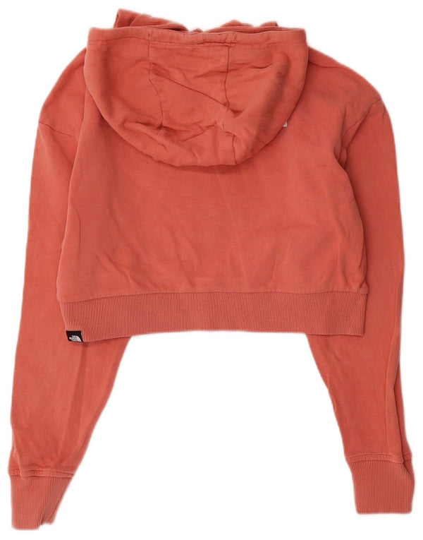 The North Face Jersey con capucha extragrande para mujer UK 10 Small Pink Cotton