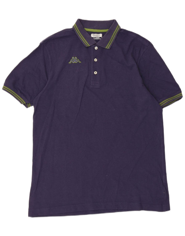 Polo Kappa Hombre XL Azul Marino