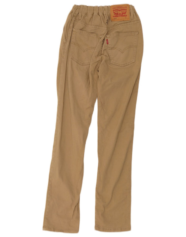 Levi's Vaqueros cónicos 502 para niños 11-12 años W20 L27 Algodón beige