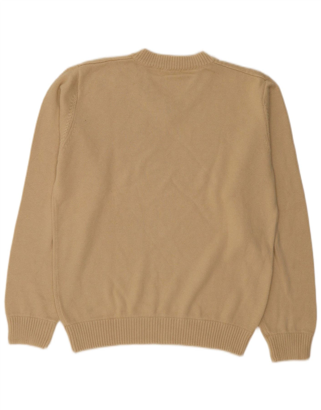 Sergio Tacchini Jersey con Cuello en V para Hombre Pequeño Algodón Beige