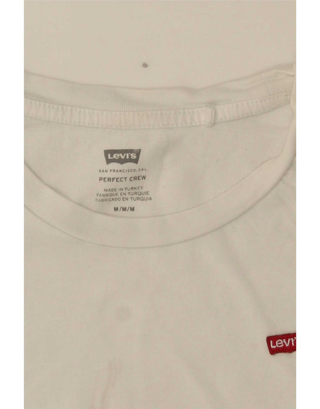 Levi's Camiseta para mujer Top UK 44 Medium White