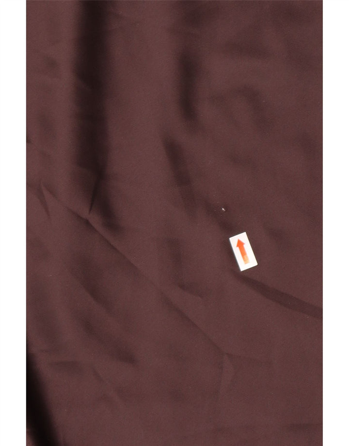 Vestido maxi halter para mujer Debut UK 42 Poliéster marrón medio