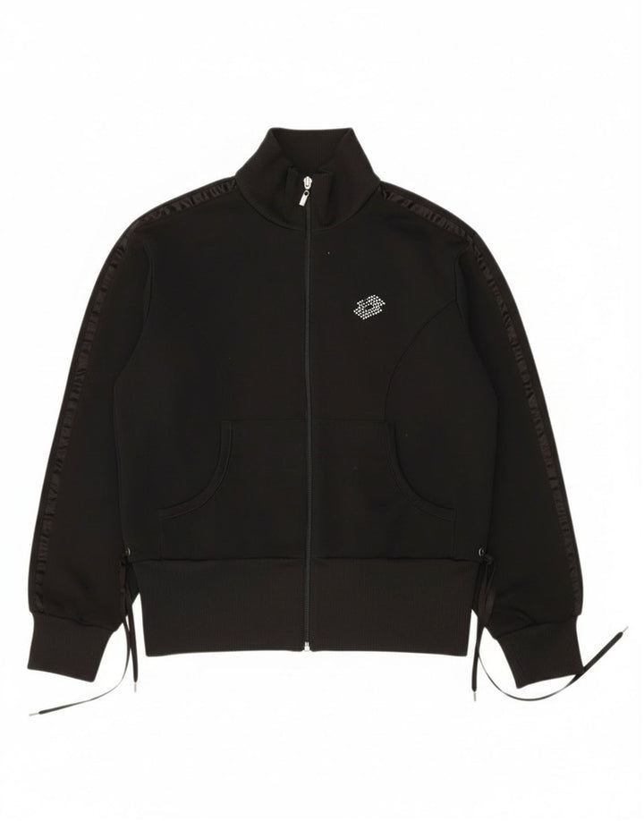 Lotto - Chaqueta de chándal para mujer, talla 40, color negro