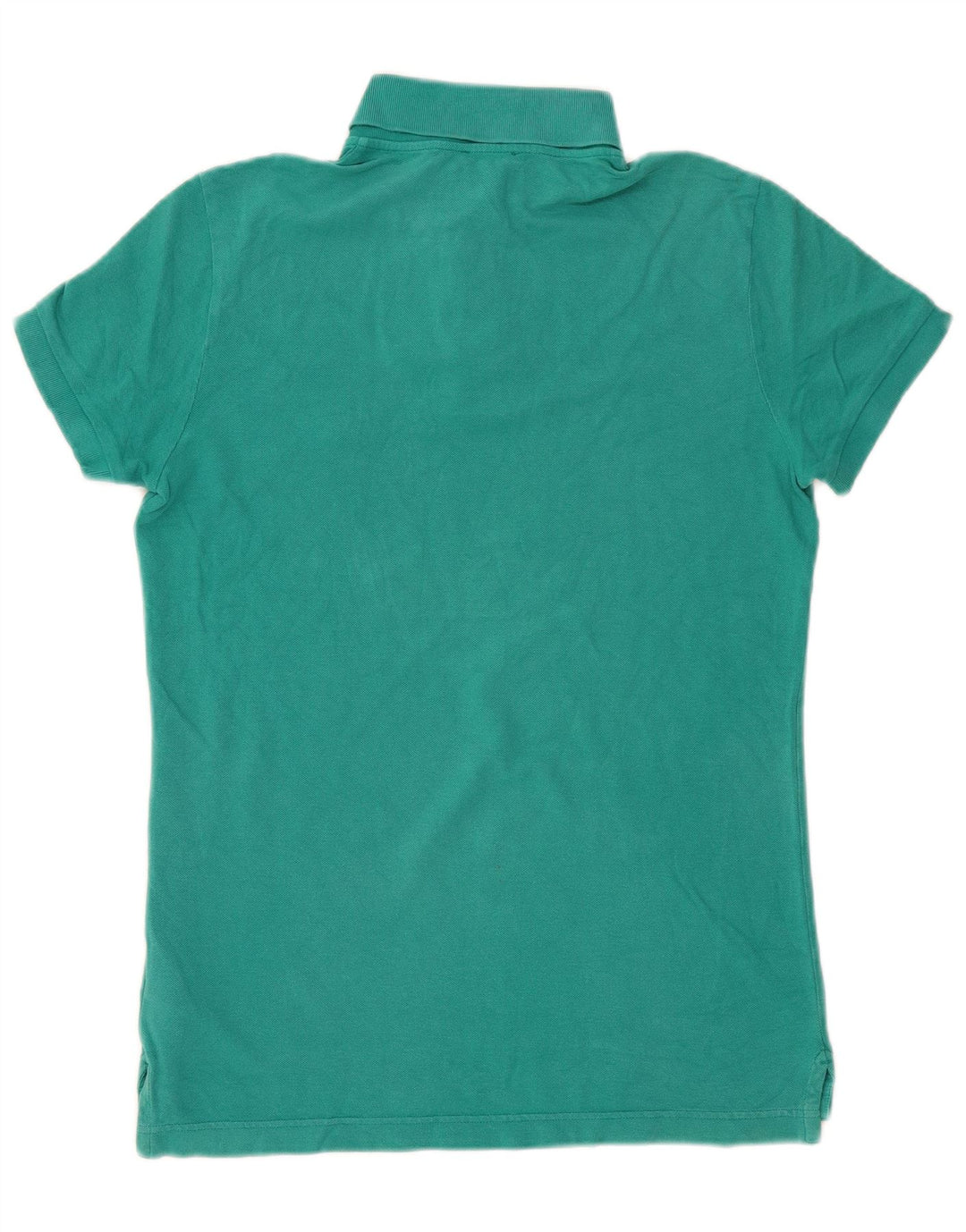 BENETTON Polo Hombre Algodón Verde Medio