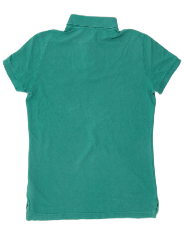 BENETTON Polo Hombre Algodón Verde Medio