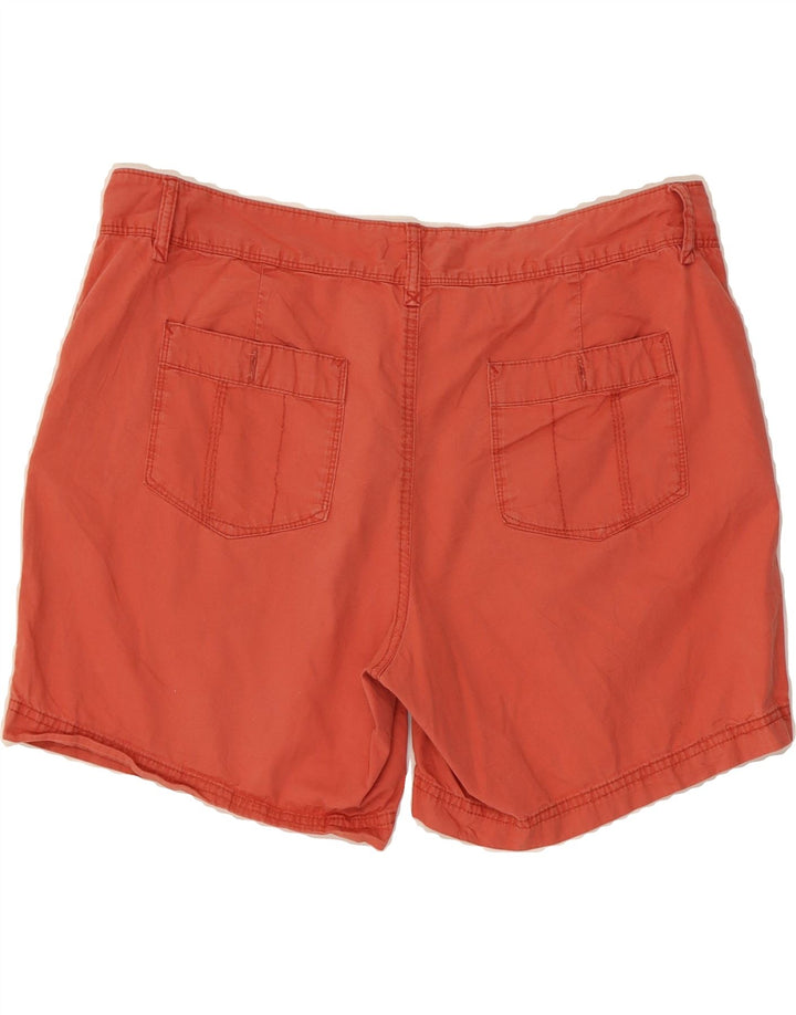 EDDIE BAUER Womens Chino Shorts US 12 Large W36 Red Cotton Vintage Eddie Bauer and Second-Hand Eddie Bauer from Messina Hembry 