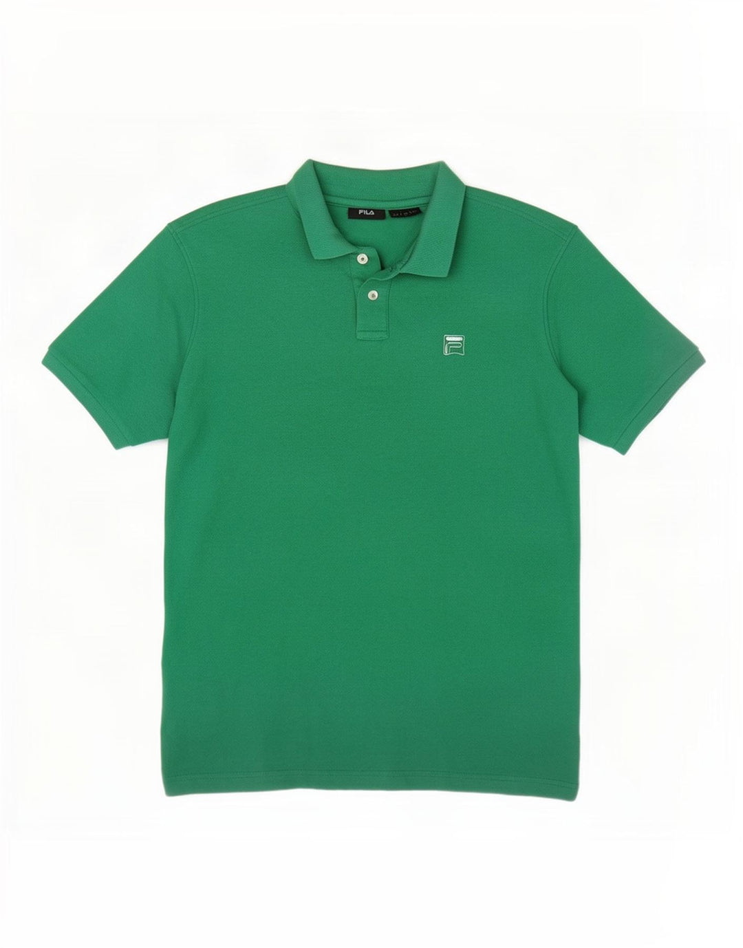 Fila Polo Hombre Algodón Verde Grande