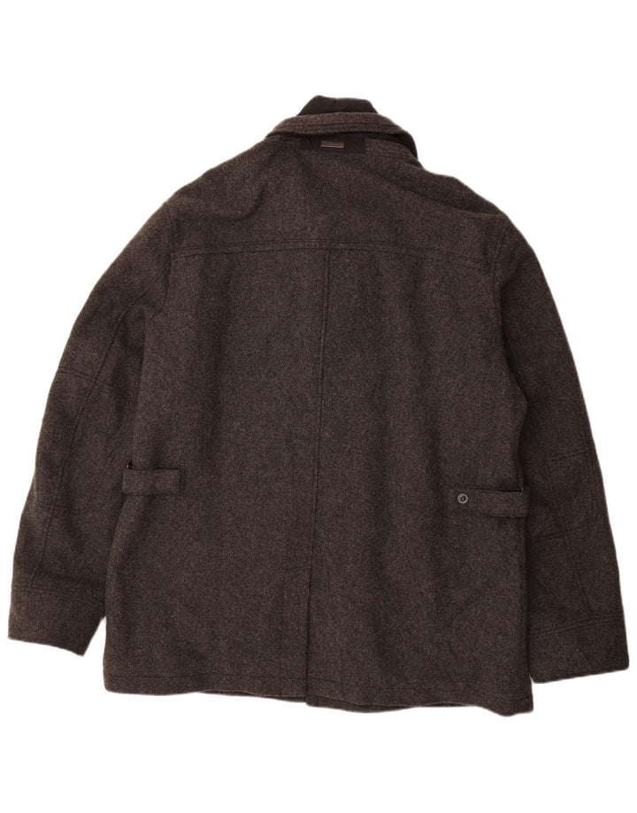 CALAMAR Chaqueta utilitaria para hombre IT 56 3XL Lana gris