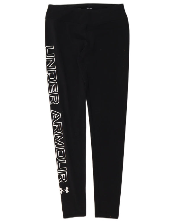Under Armour Leggings gráficos para mujer UK 10 Small Algodón negro
