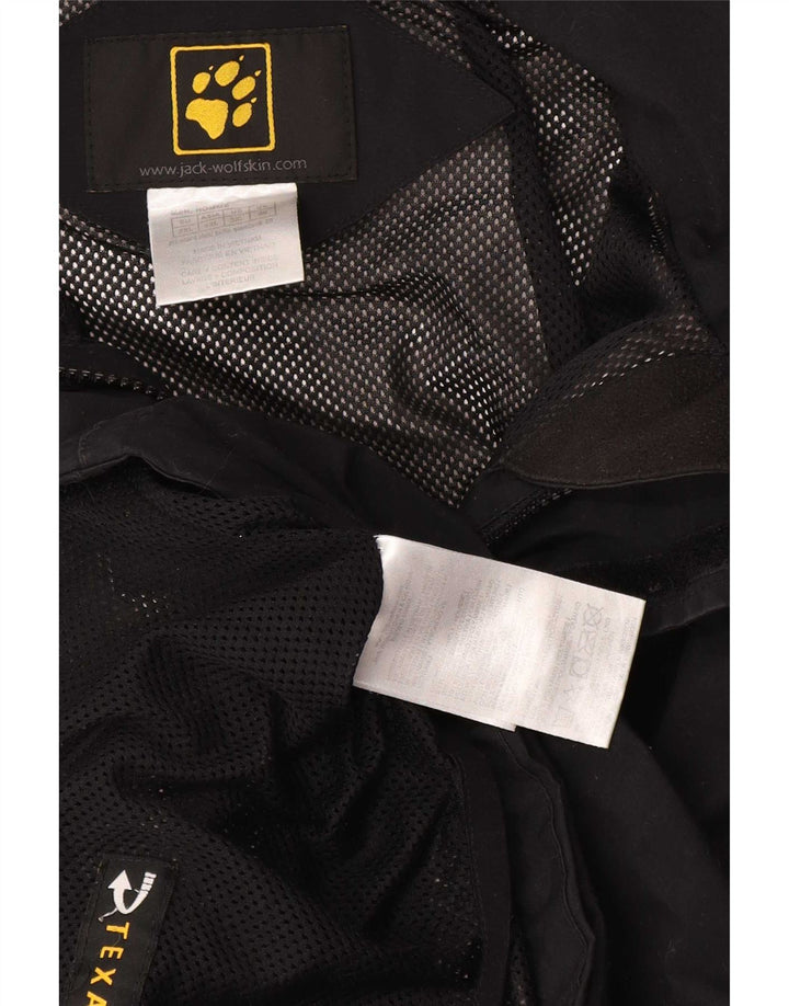 Jack Wolfskin Chaqueta cortavientos para hombre UK 50 3XL Poliamida negra