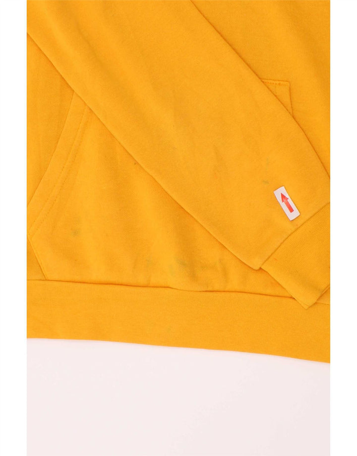 Champion Sudadera con capucha gráfica para niños 9-10 años Amarillo mediano