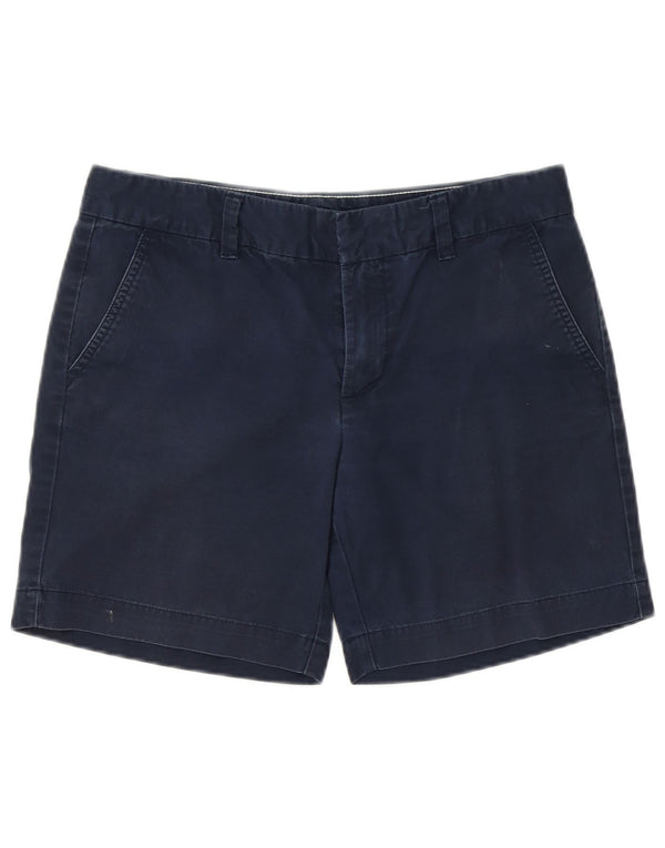 Tommy Hilfiger Pantalones cortos chinos para mujer US 6 Medium W32 Azul marino Algodón