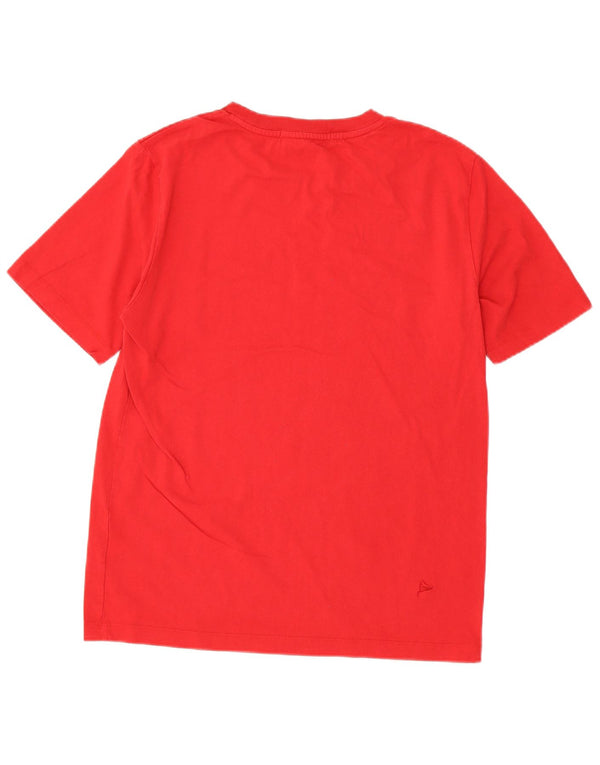Calvin Klein Jeans Camiseta gráfica para hombre Top grande de algodón rojo