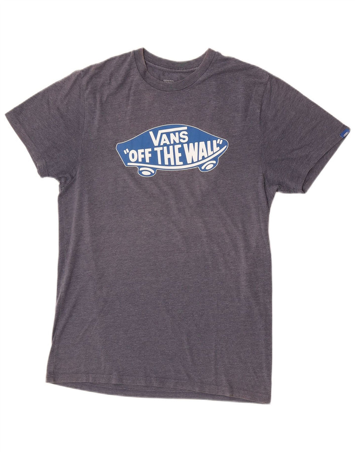Camiseta Vans Hombre Graphic Top Algodón Gris Medio