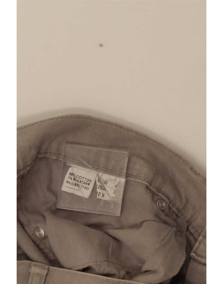 Zara Hombre Vaqueros Slim W33 L33 Algodón Gris