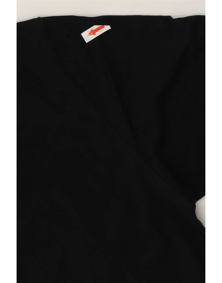 Nike - Camiseta gráfica para hombre, talla pequeña, algodón negro