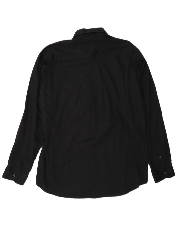 Camisa Rifle Para Hombre Grande Negra