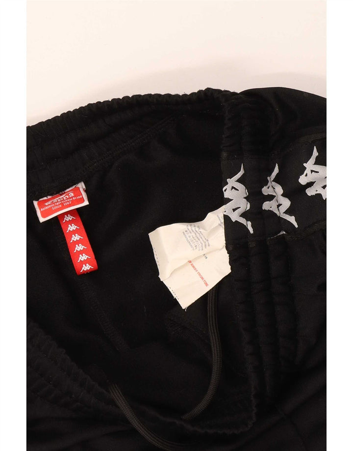 Kappa Pantalones De Chándal Gráficos para Mujer Joggers UK 44 Medium Black