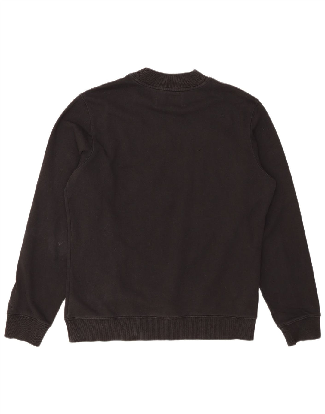 CALVIN KLEIN JEANS Sudadera gráfica para mujer Jersey UK 46 Grande Negro