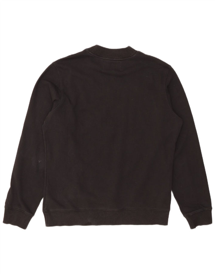 CALVIN KLEIN JEANS Sudadera gráfica para mujer Jersey UK 46 Grande Negro