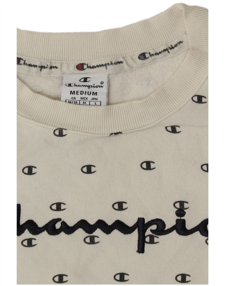 Champion Sudadera Gráfica para Mujer Jumper UK 14 Medium White