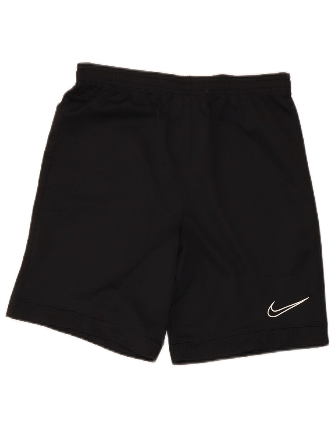 NIKE Pantalones cortos deportivos Dri Fit para niños 12-13 años Grande Poliéster negro