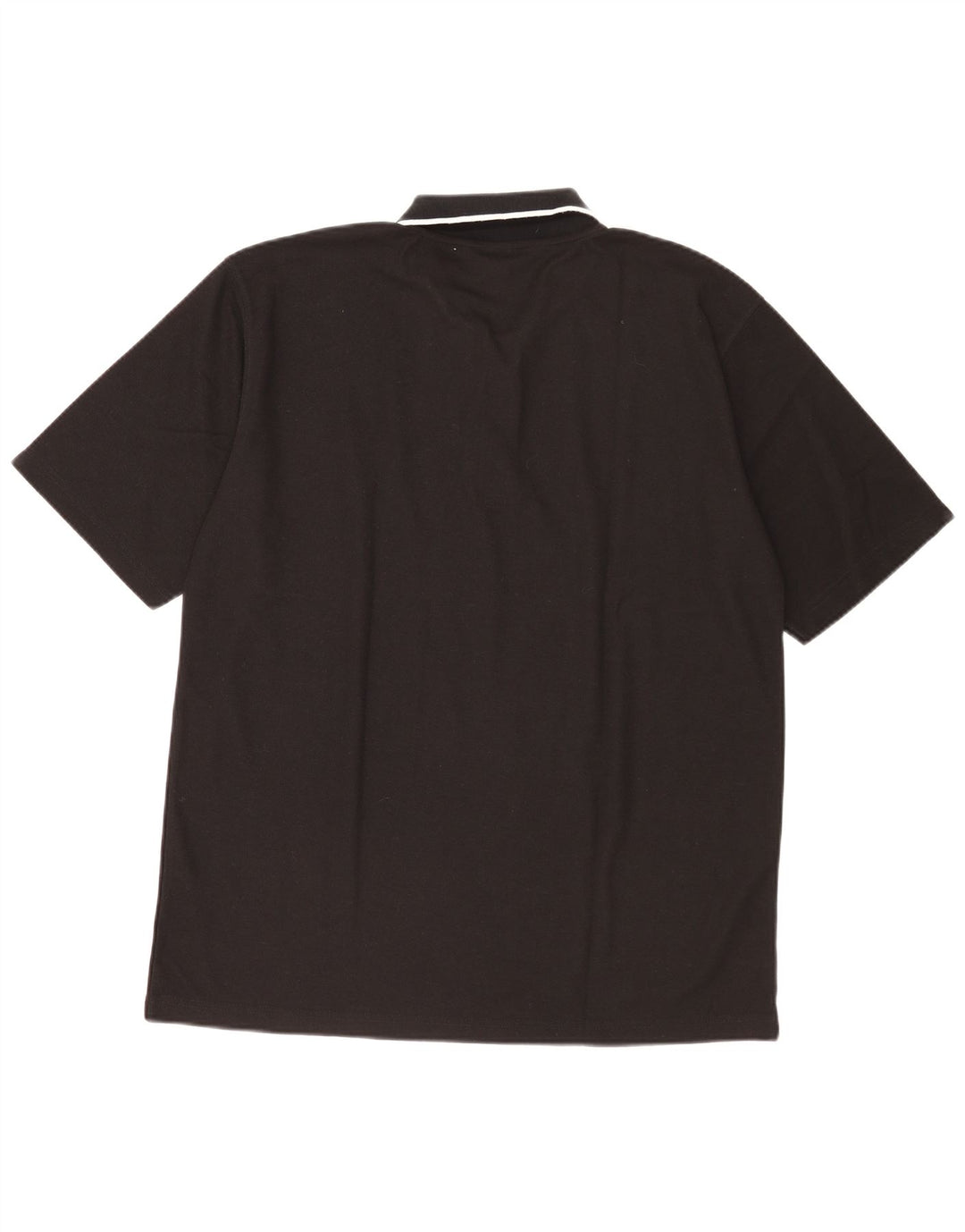 Polo Umbro Hombre Grande Poliéster Negro